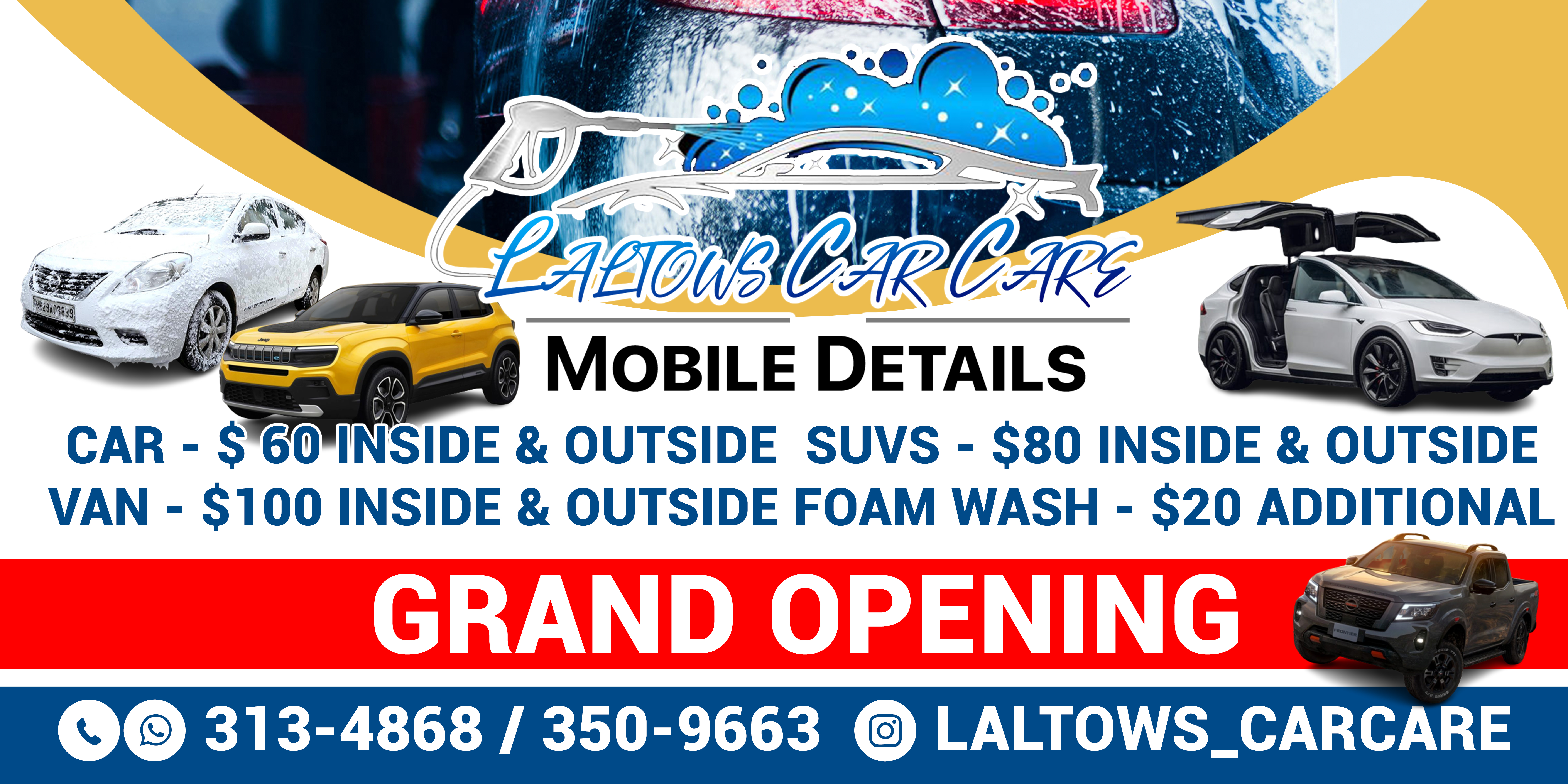 GRAND OPENING BANNER
